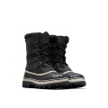 Sorel Caribou Winter Boots (Nubuck Leather, Waterproof) Black Men's